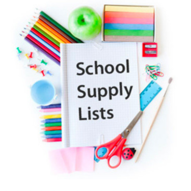 School Supply Lists